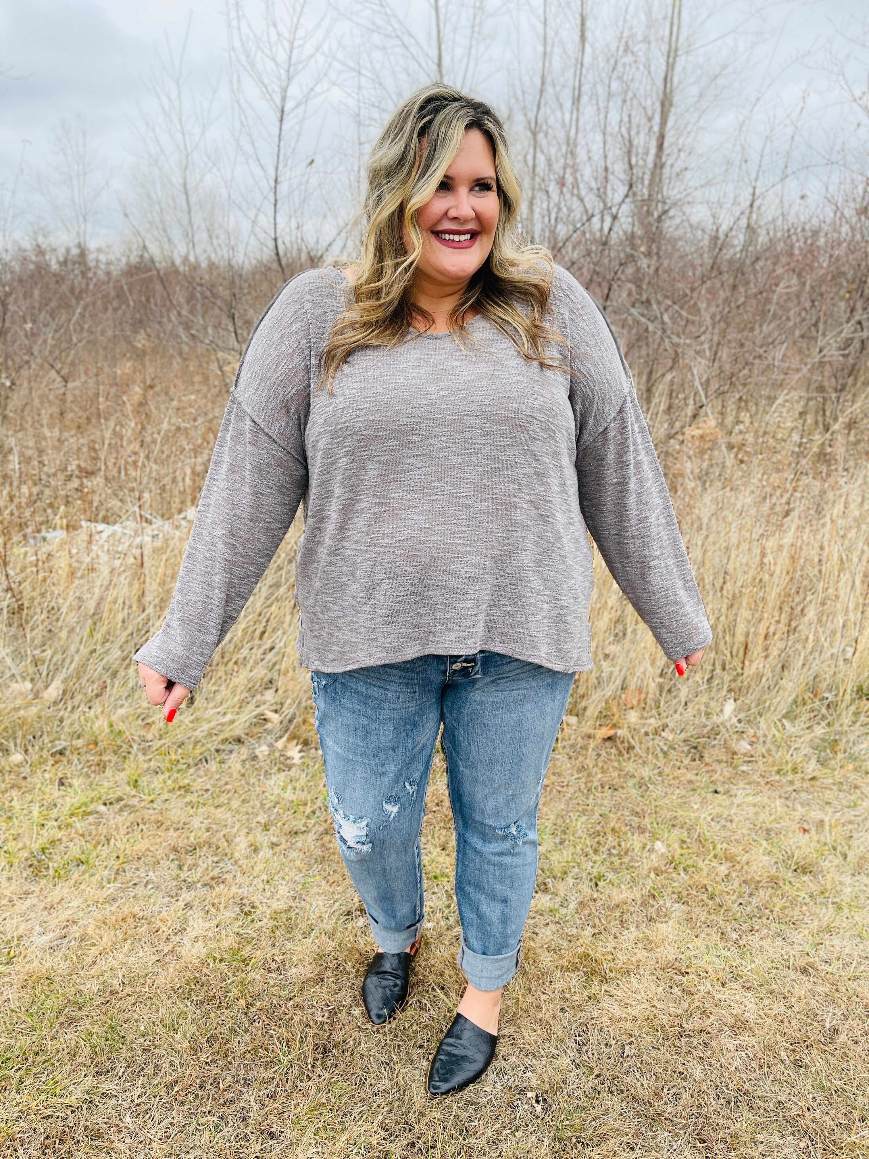 PLUS/REG Long Lost Boyfriend Long Inseam Jeans