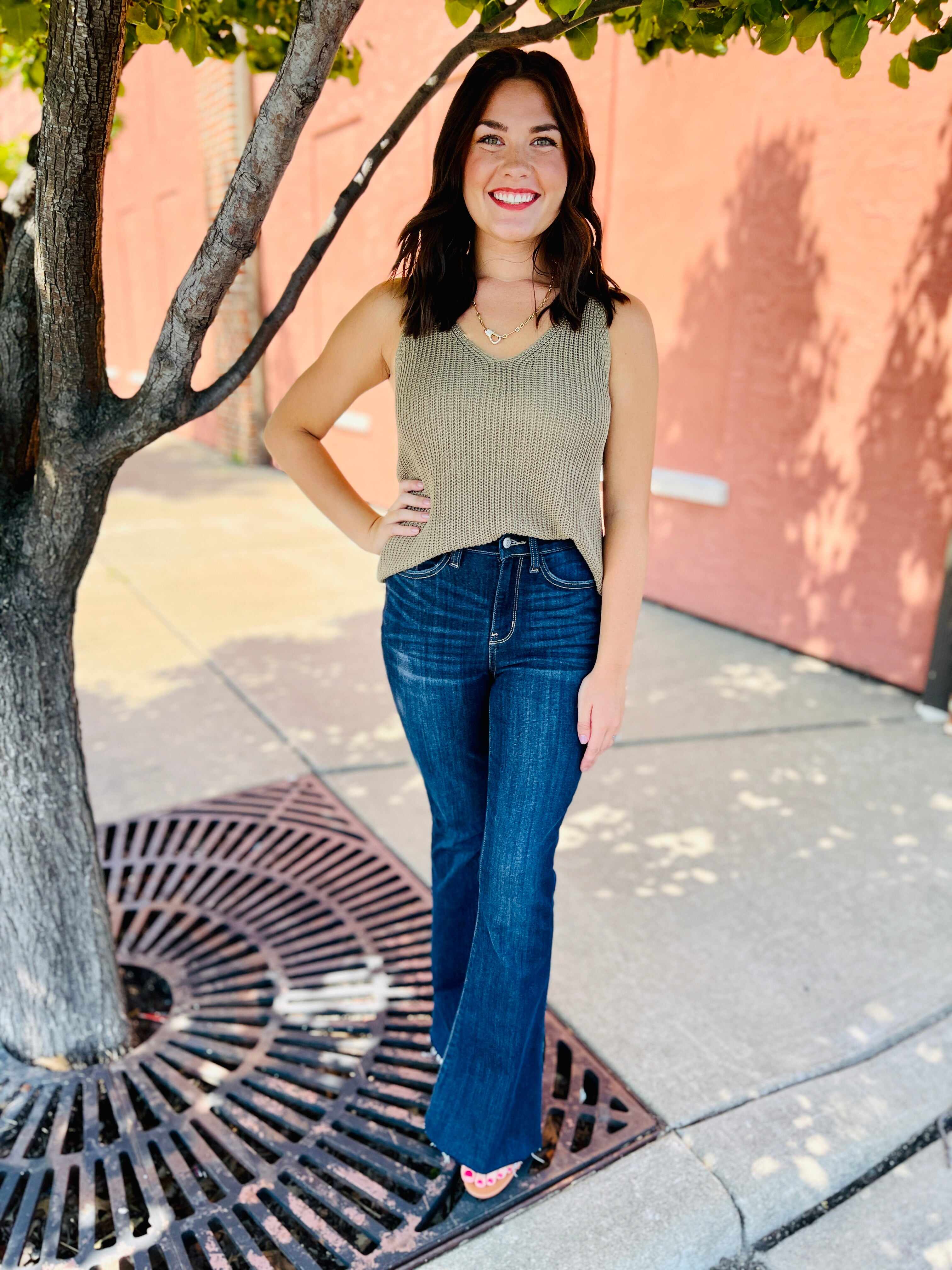 RESTOCK! REG/CURVY See Ya There Flare Jeans
