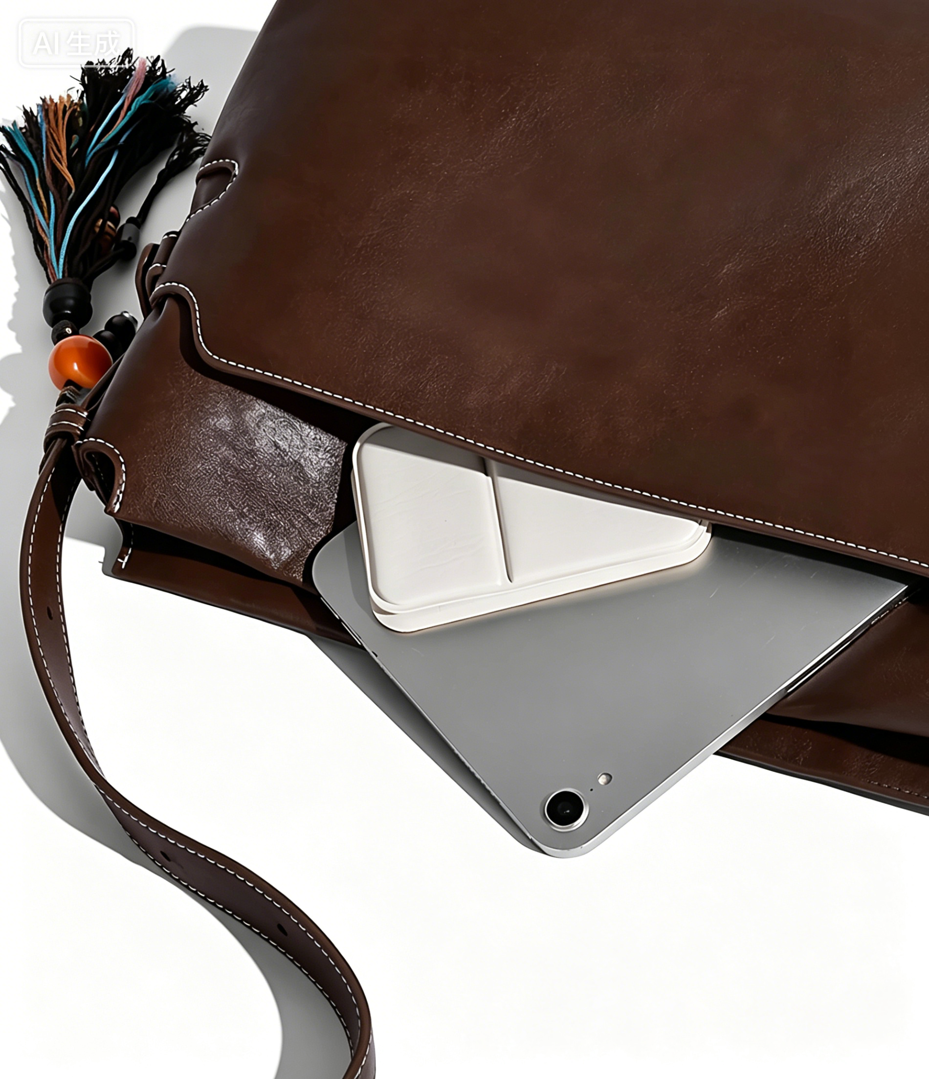 Fashionable women handbag with classic design