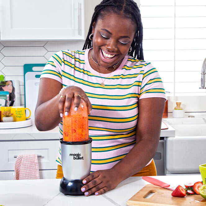 11 Piece Personal Blender MBR-1101 Silver / Black