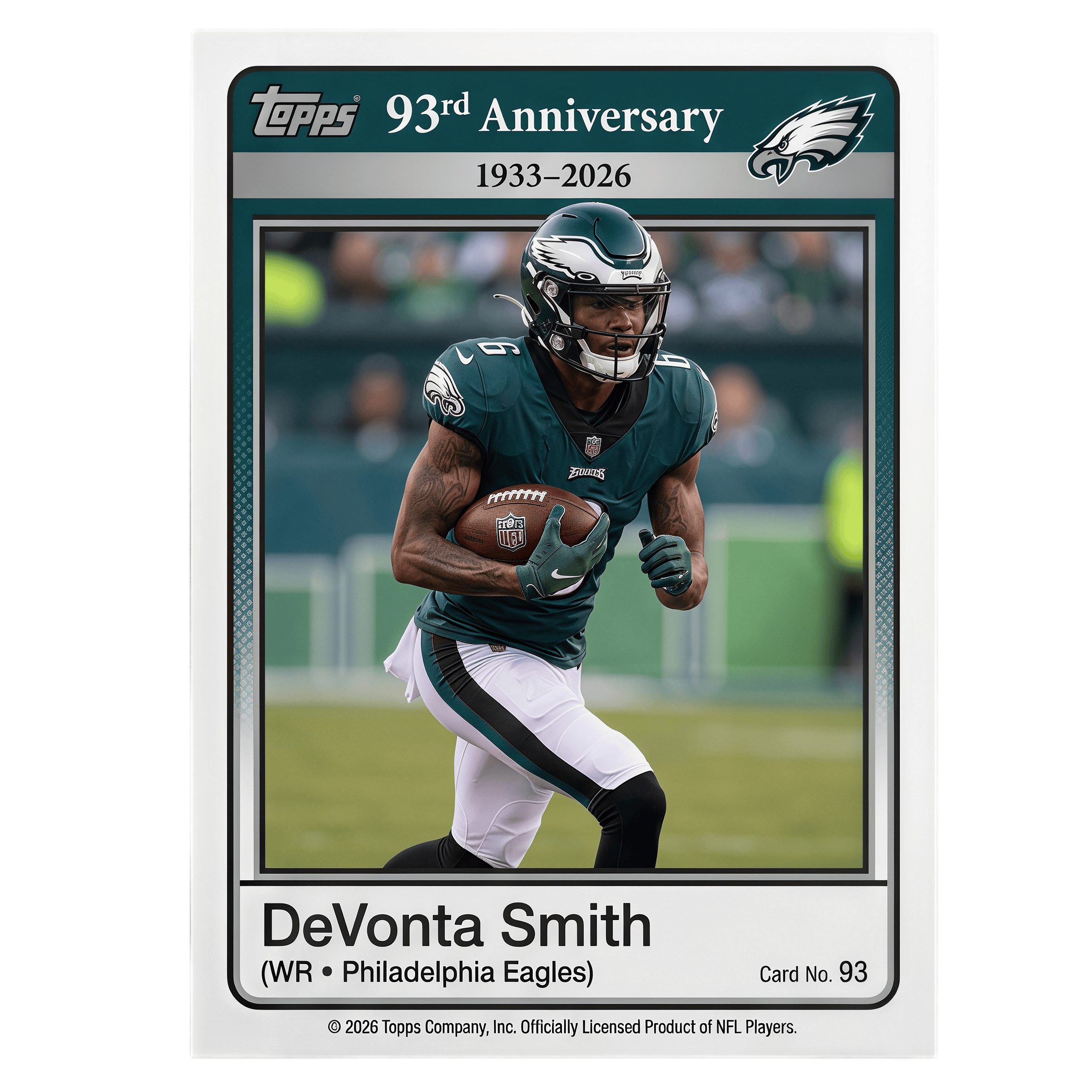 2026 Philadelphia Eagles 93rd Anniversary Hobby Box