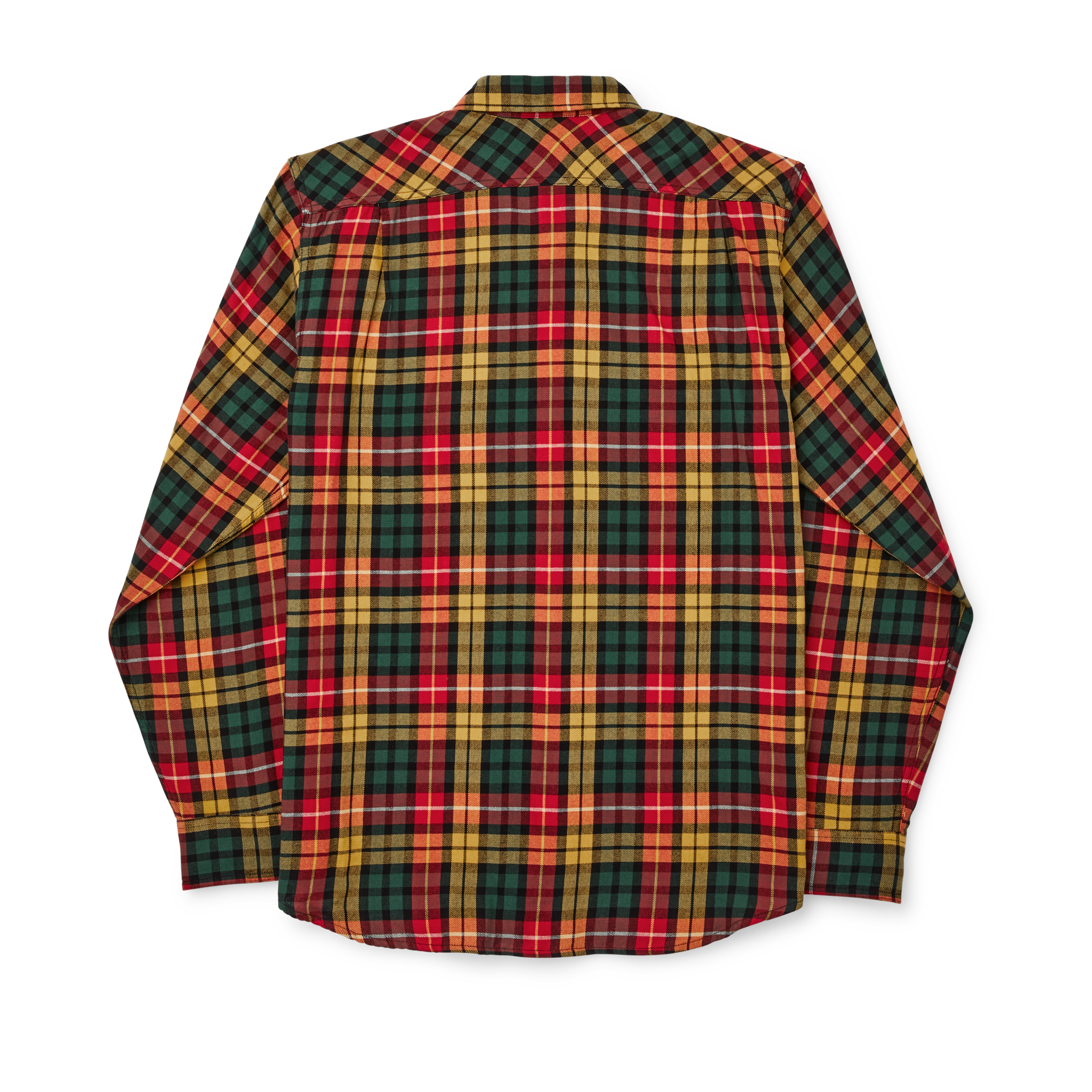 Scout Shirt - Spruce / Gold Plaid