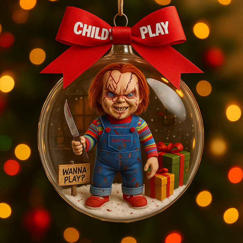 Horror Element Christmas Ball Decoration