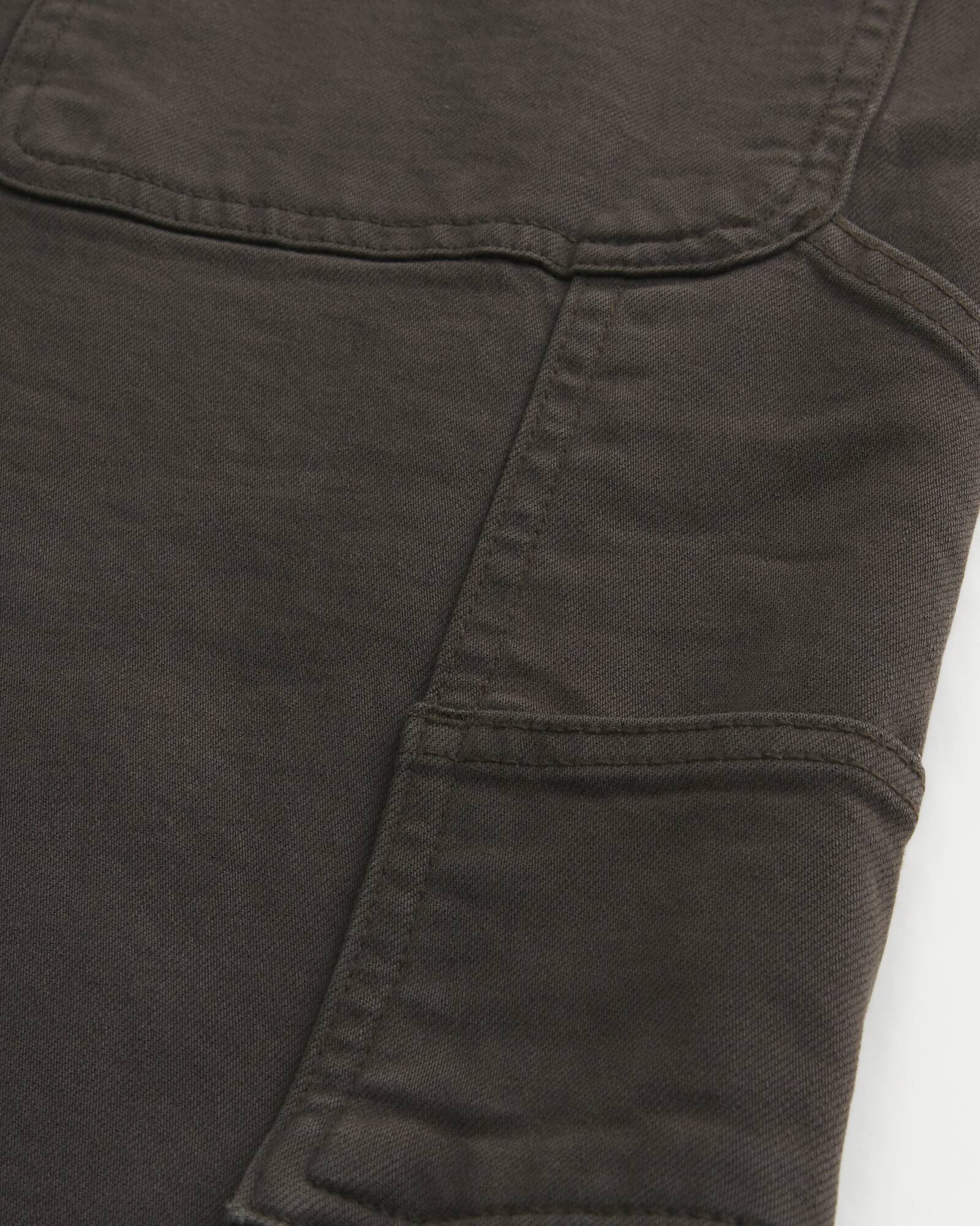 Railroad Stripe Baggy Painter Jeans
