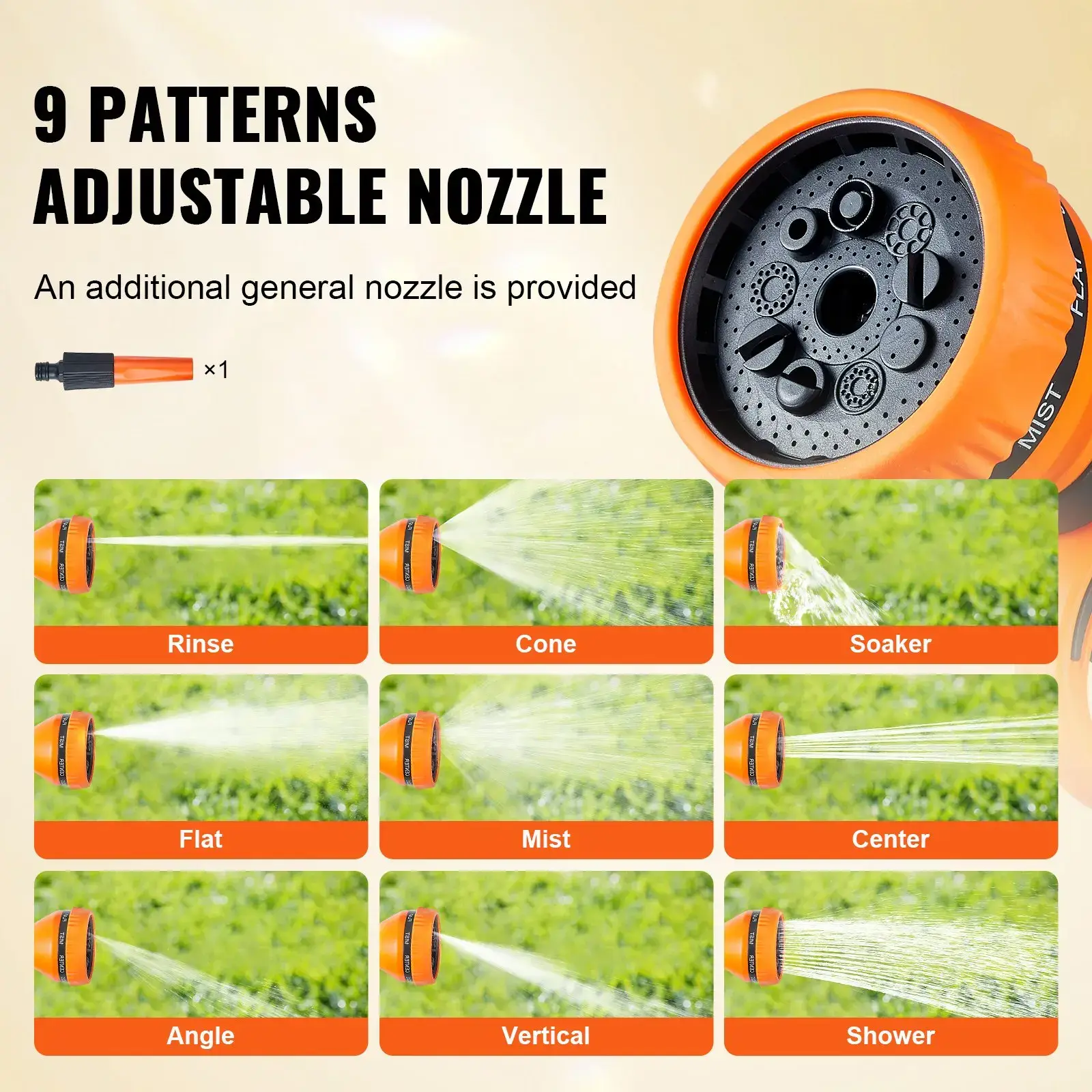 Retractable Hose Reel, Various specifications, 100'x1/2