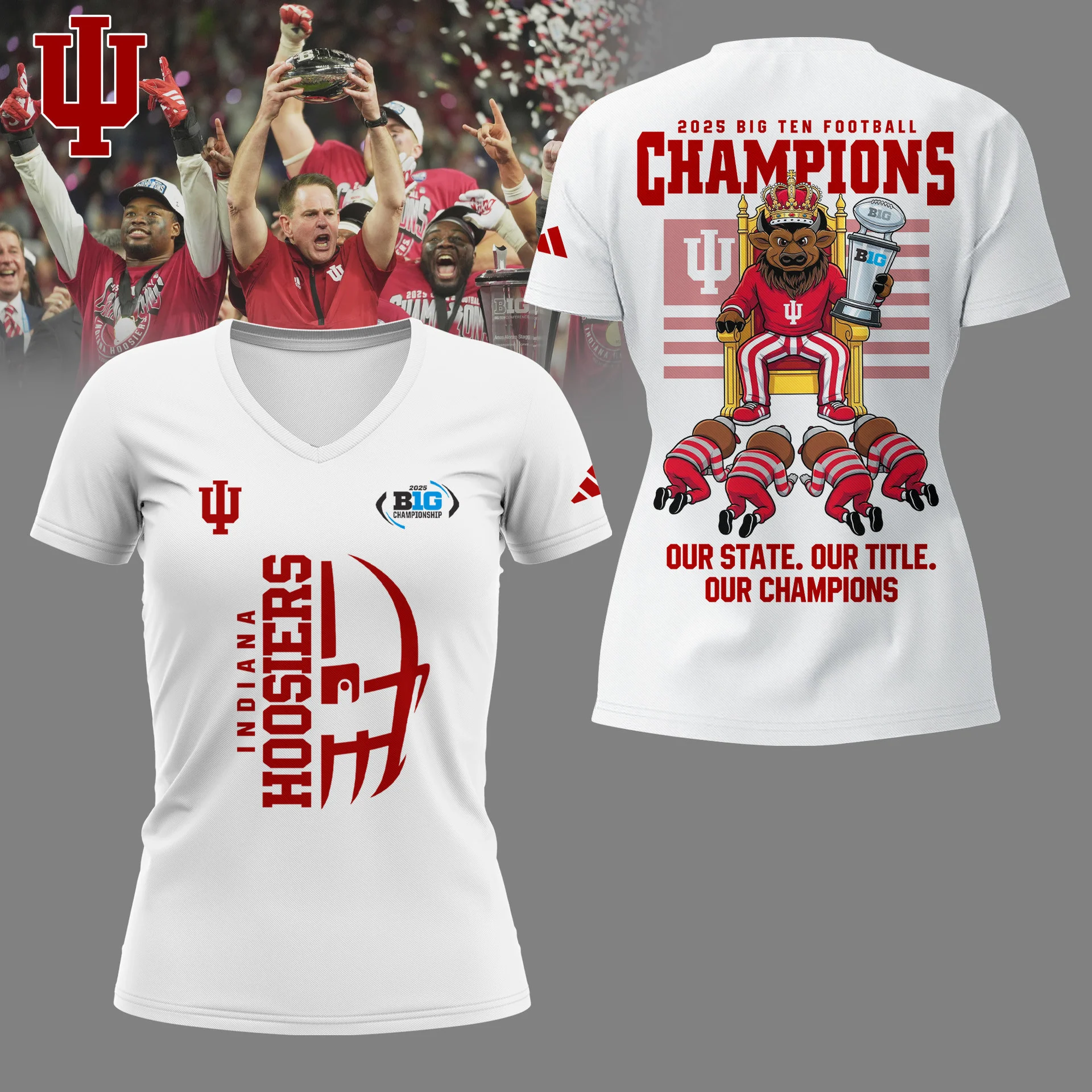Indiana Hoosiers | Premium NCAA Champions Shirt NY