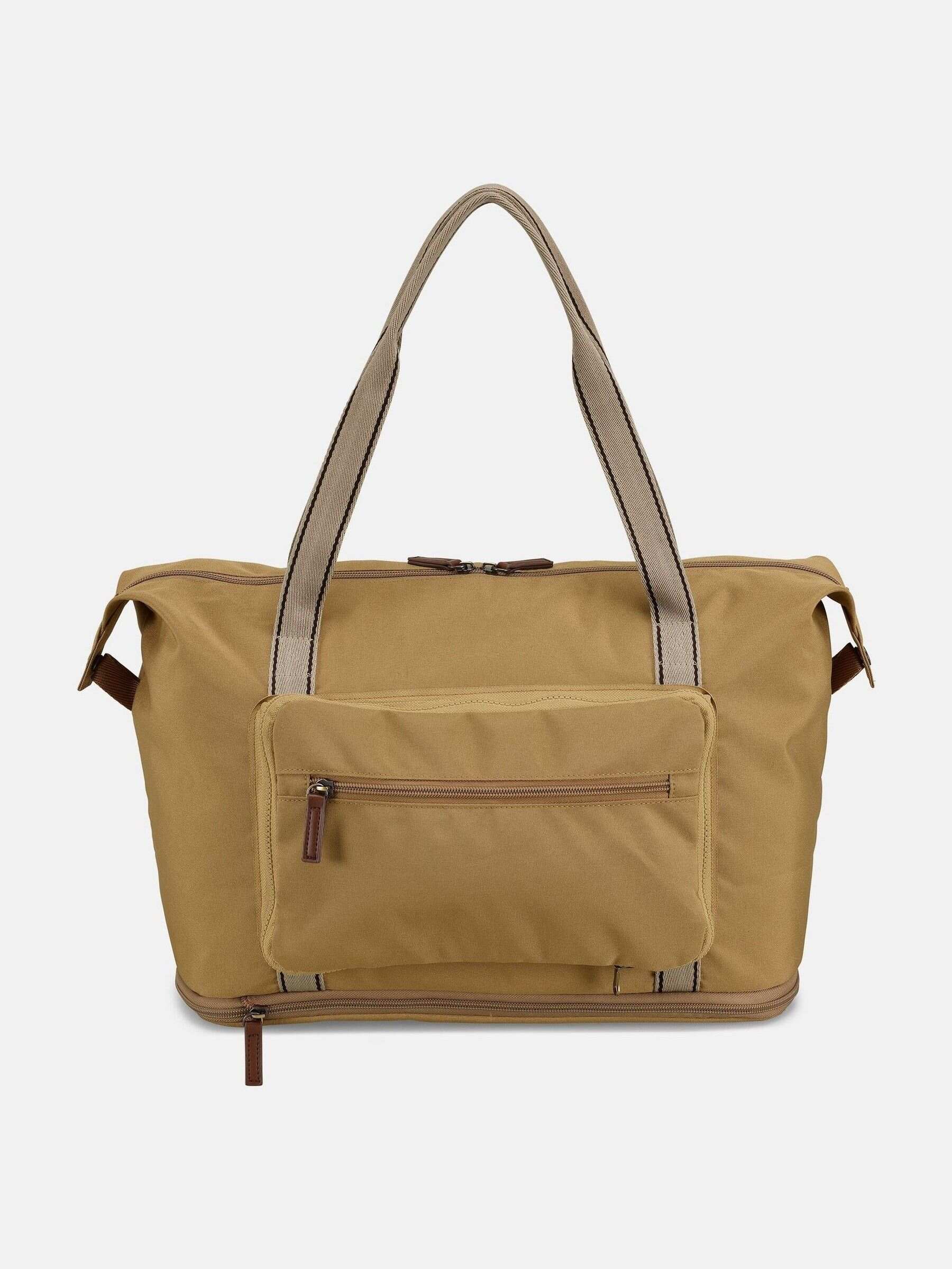 Epwell Tan Brown Joules Packaway Duffle Bag