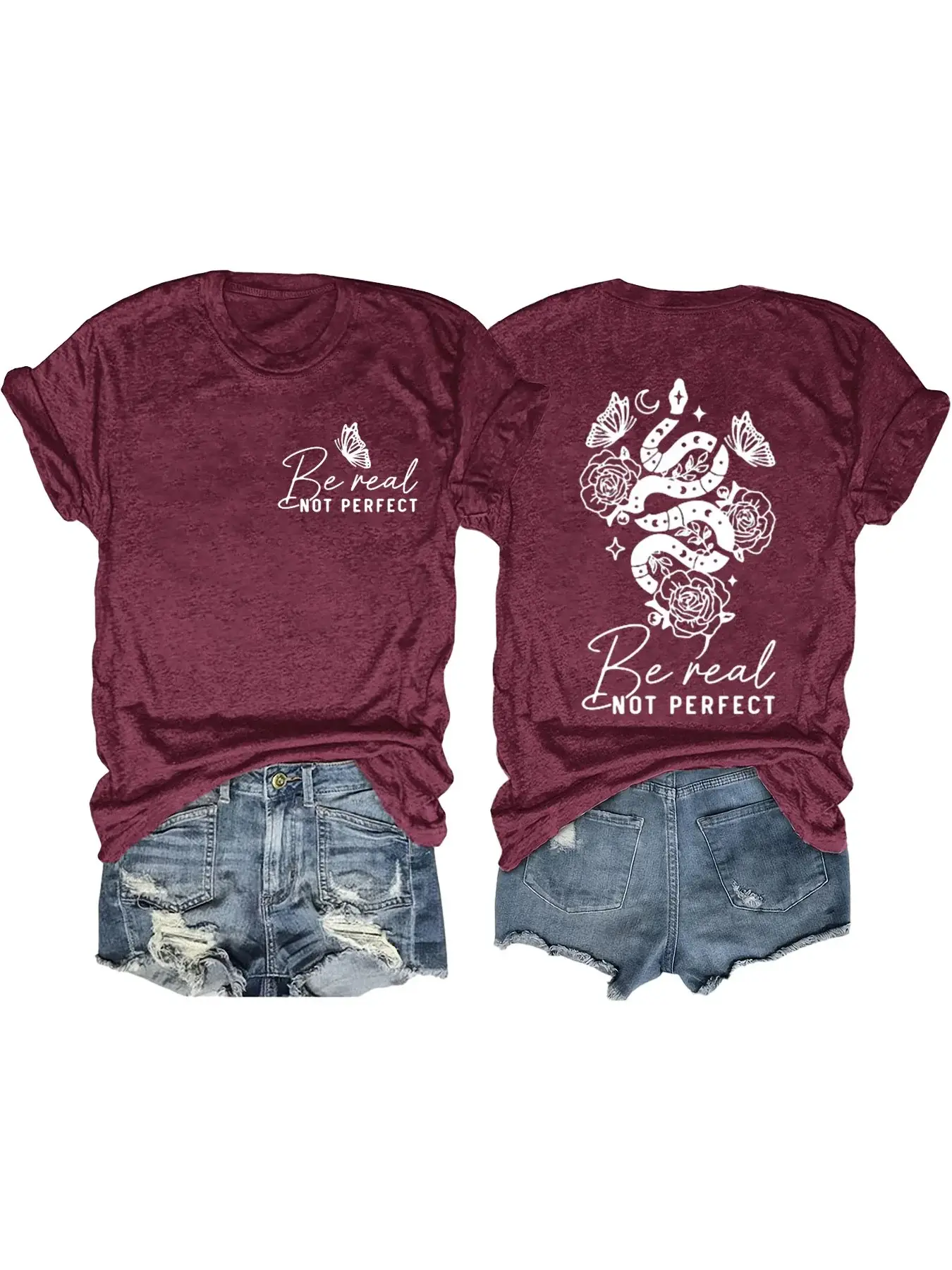 Be Real Not Perfect Lgbt Art Print T-shirt