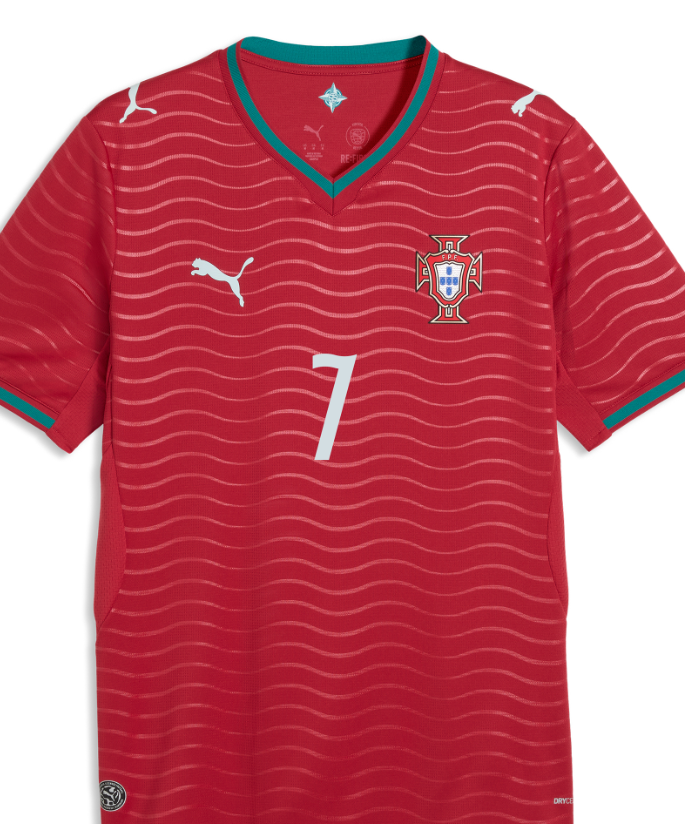 Cristiano Ronaldo Portugal National Team Puma 2026 Home Replica Jersey - Red