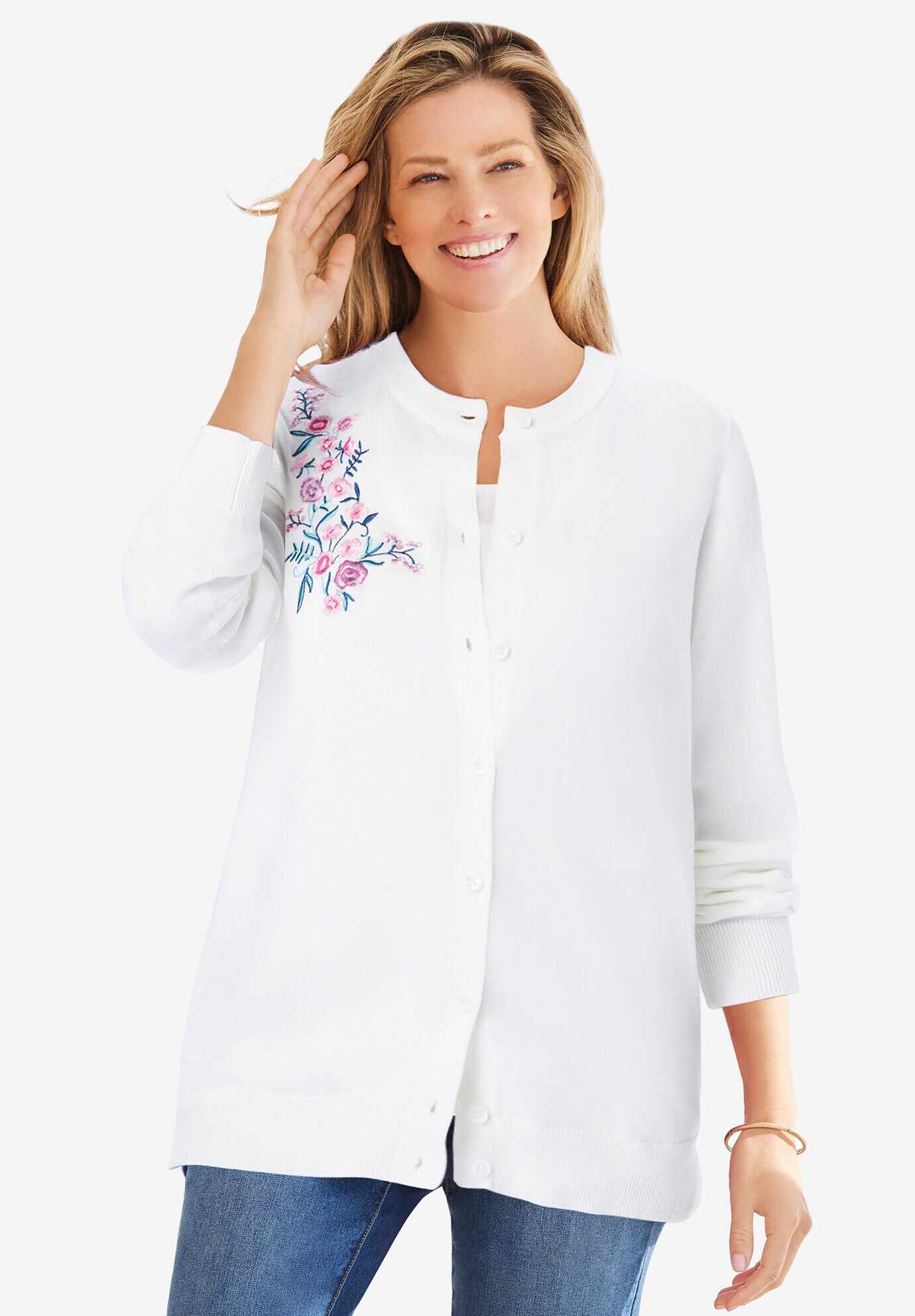 Perfect Long-Sleeve Cardigan