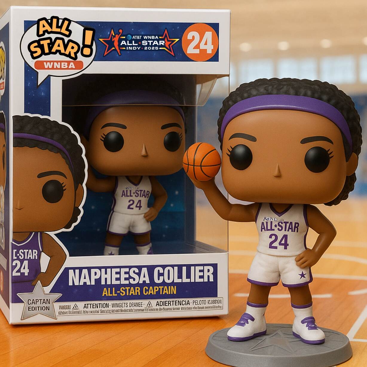 WNBA All-Star Dolls Captain Edition