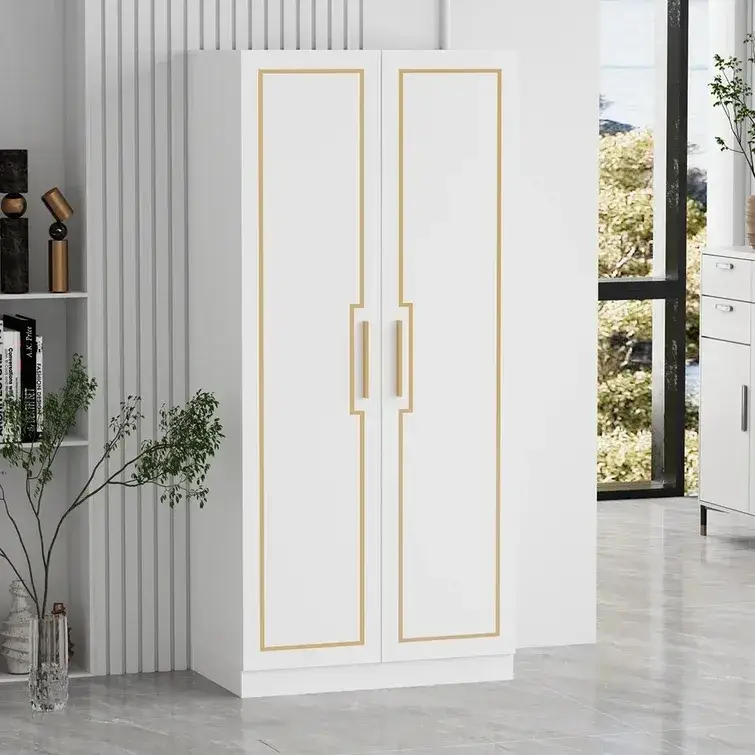 Solid + Manufactured Wood Armoire