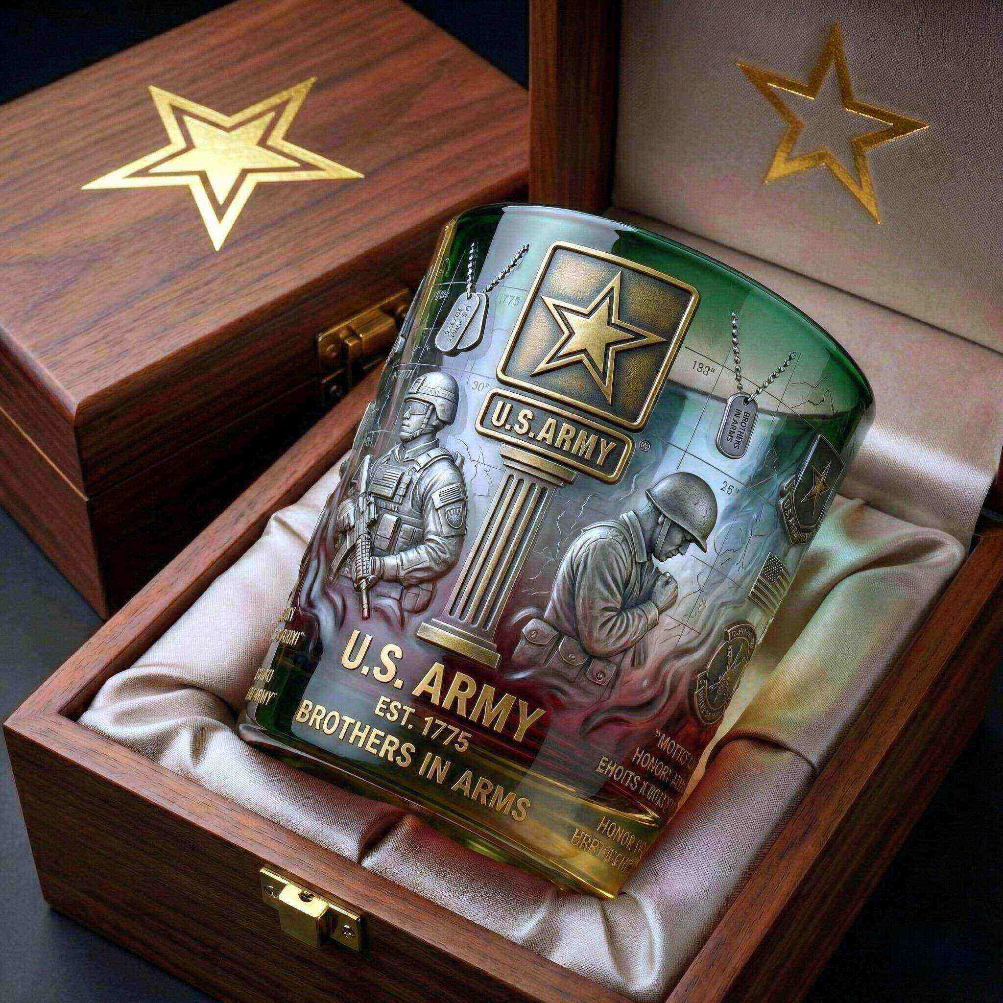 U.S. Armed Forces Legacy Glass – Brotherhood Commemorative Edition