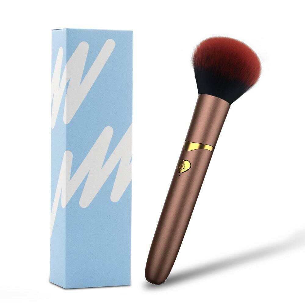 Passion Pulse Adult - Makeup Brush Vibrating Clitoral Vibrator Wand