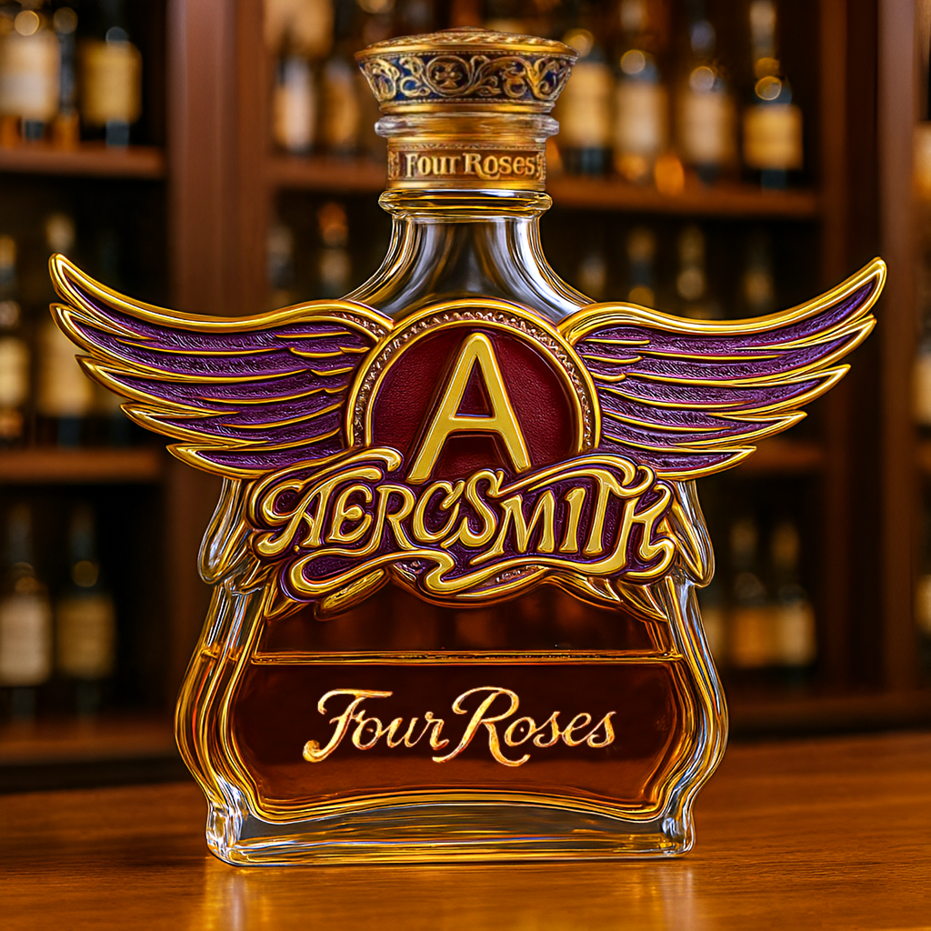 Aerosmith Whiskey Bottle