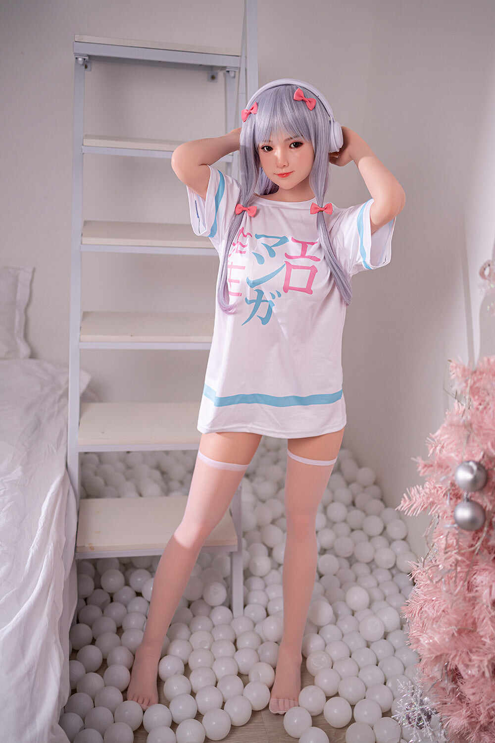 Corrinne 5ft18 / 158cm #30 Head Full Silicone Small Breasts Cute Custom Sex Doll