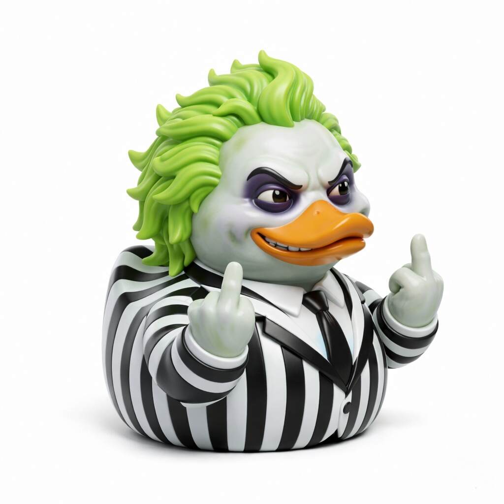 Rebel Ghost Duck Striped Suit Chaos Edition