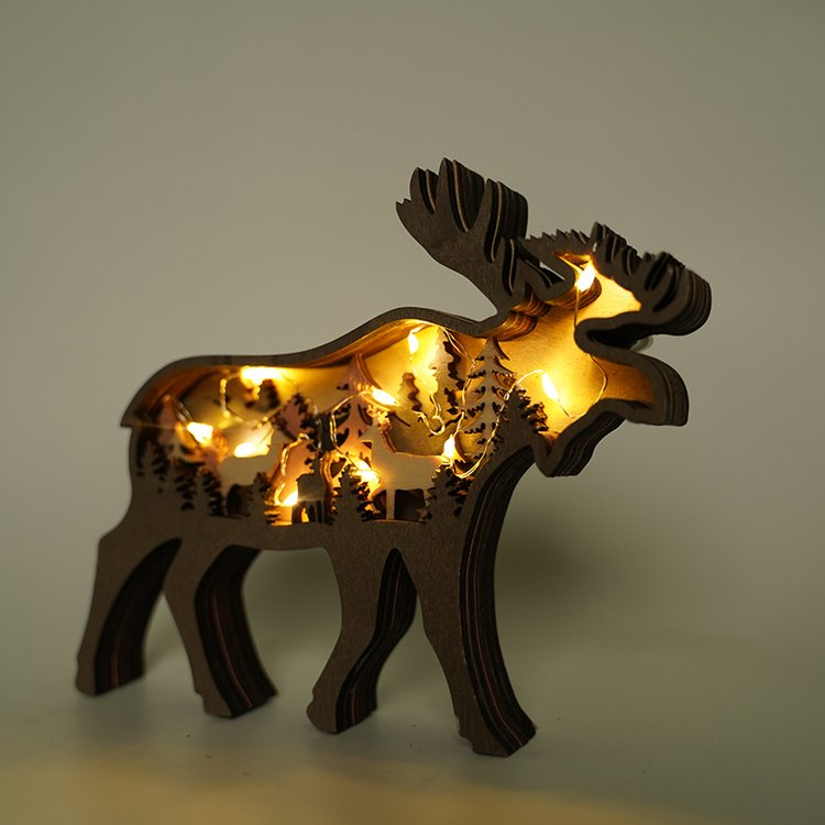 Last Day 49% OFF - Moose Carving Handcraft Gift