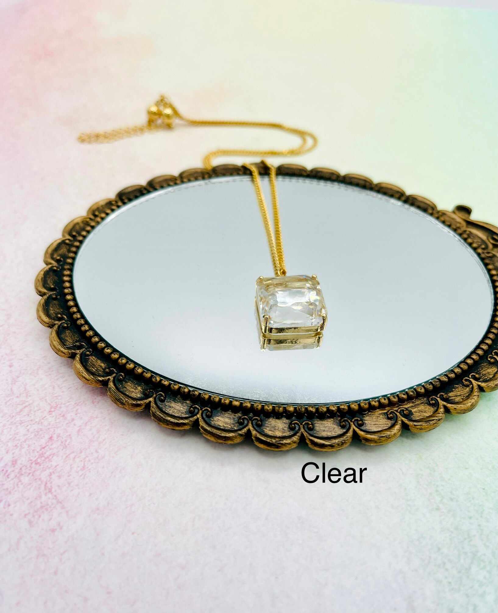 Melania Clara Gold Jazzy Necklace -Multiple Colors!