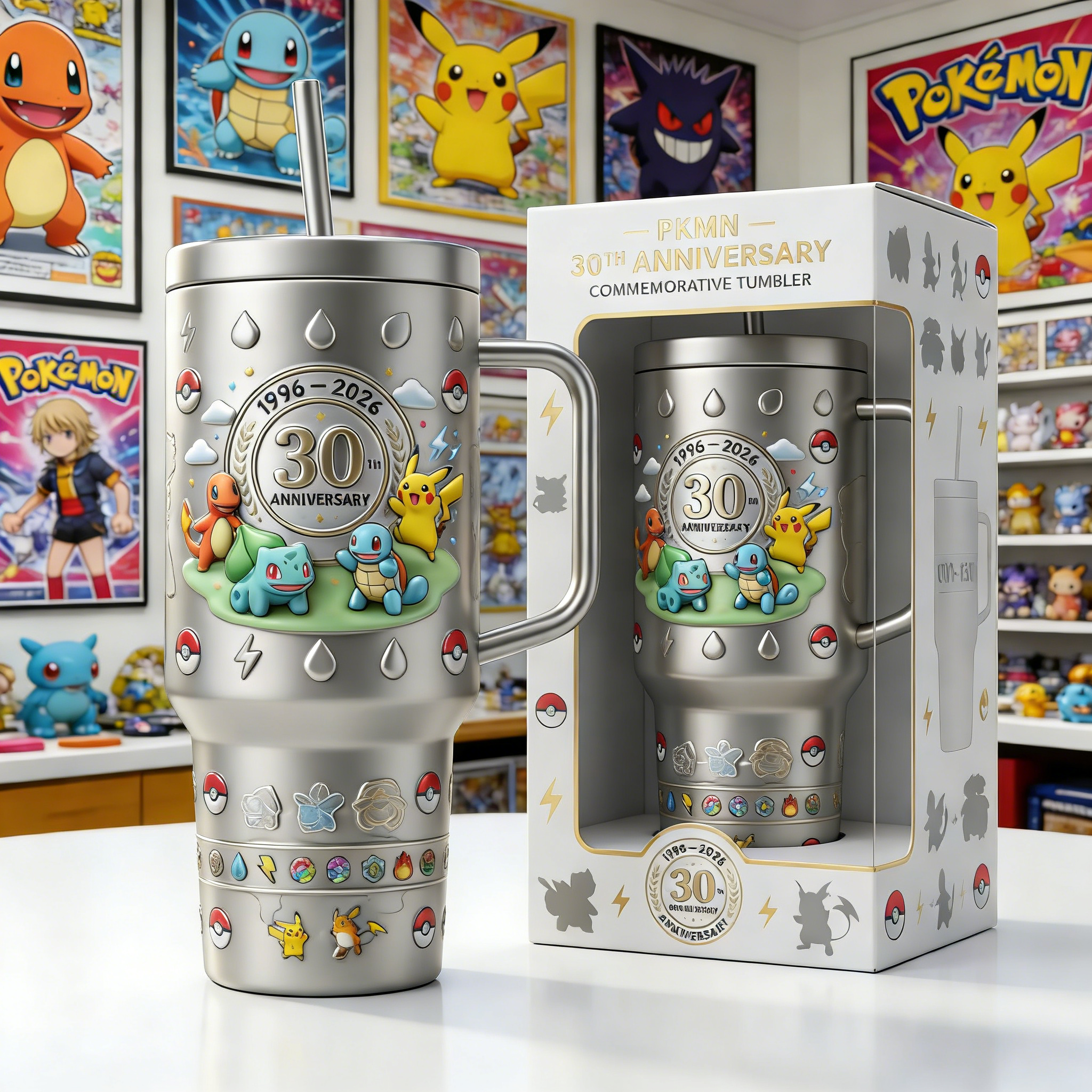 PKMN 30th Anniversary Commemorative Tumbler