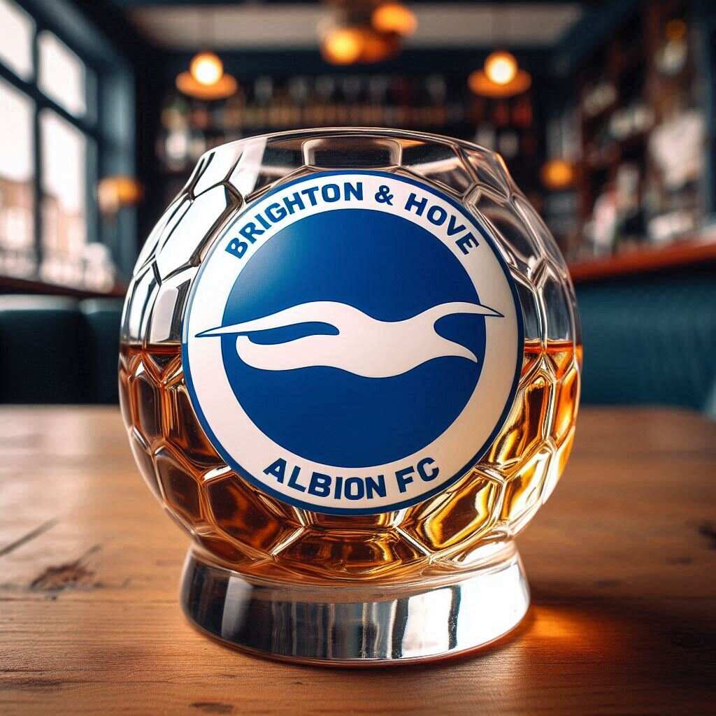⚽Premier League Football Glass