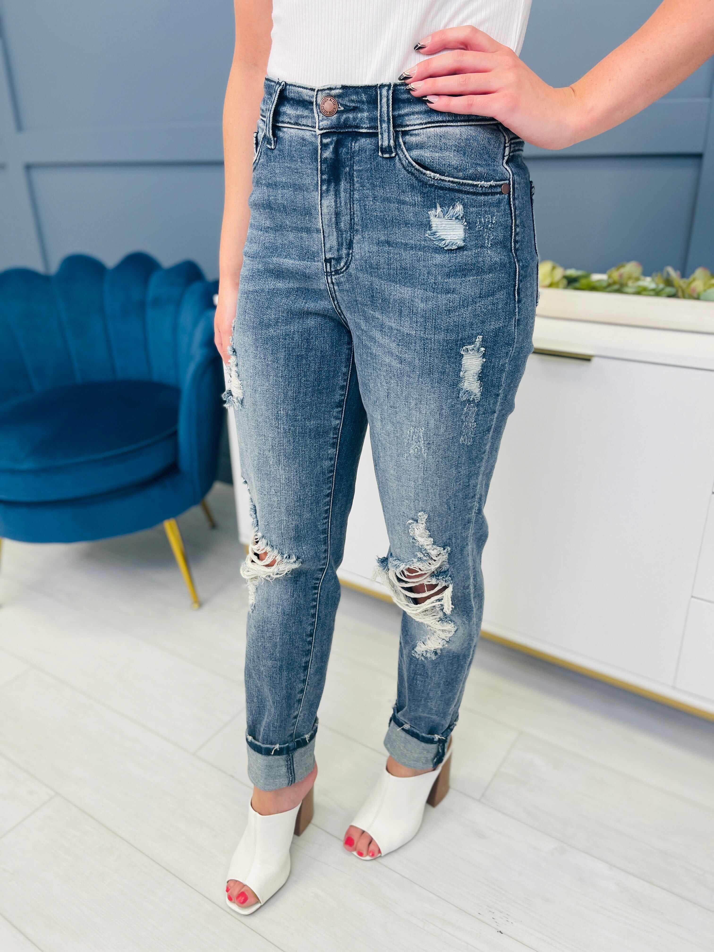Reg/Curvy My One And Only Boyfriend Jeans FOURTH RESTOCK!