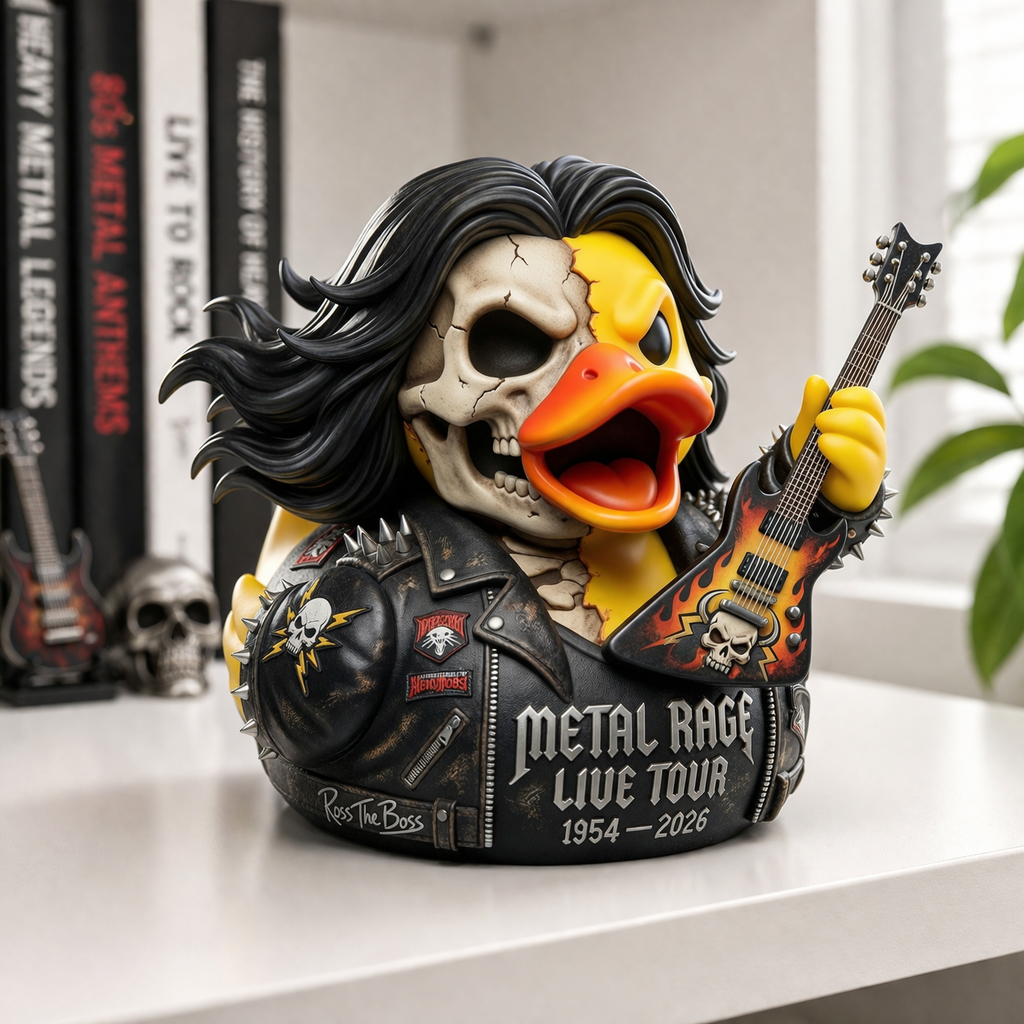 🔥 Metal Rock Duck – Live Tour Edition