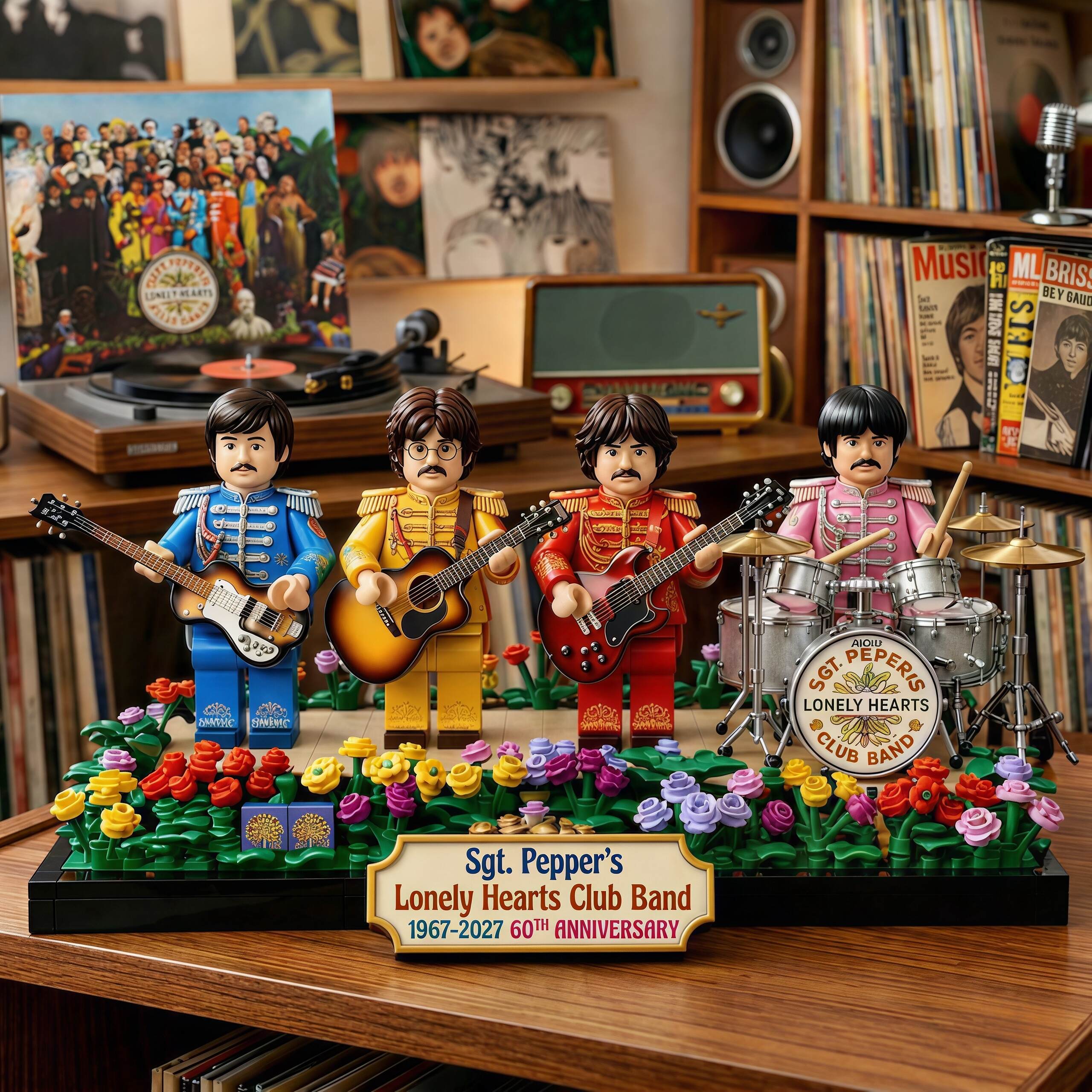 🎵THE BEATLES: “Sgt. Pepper's Lonely Hearts Club Band” 60th Anniversary  Building Blocks