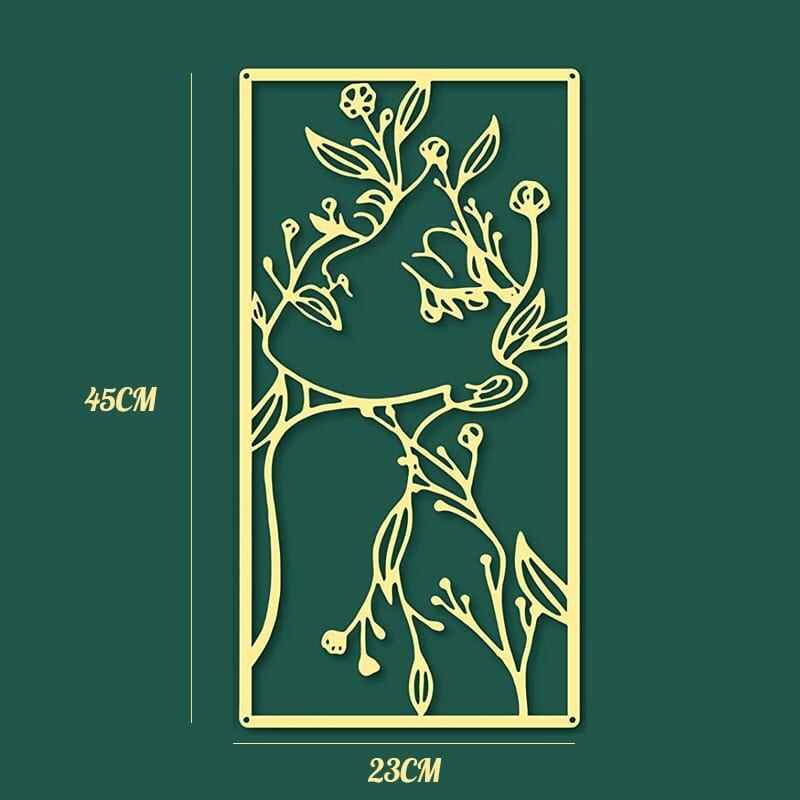 Abstract Metal Wall Art