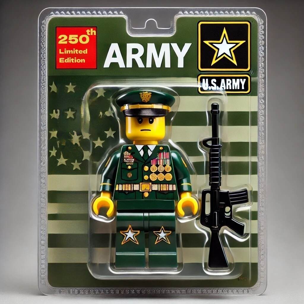 Tribute to Soldiers 250th Anniversary MiniFigure