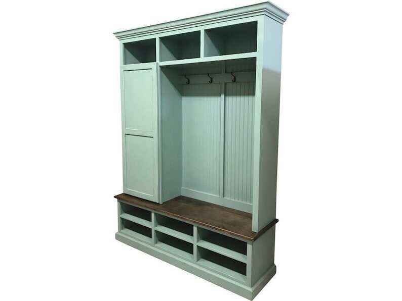 FORT MYERS Entryway bench with storage