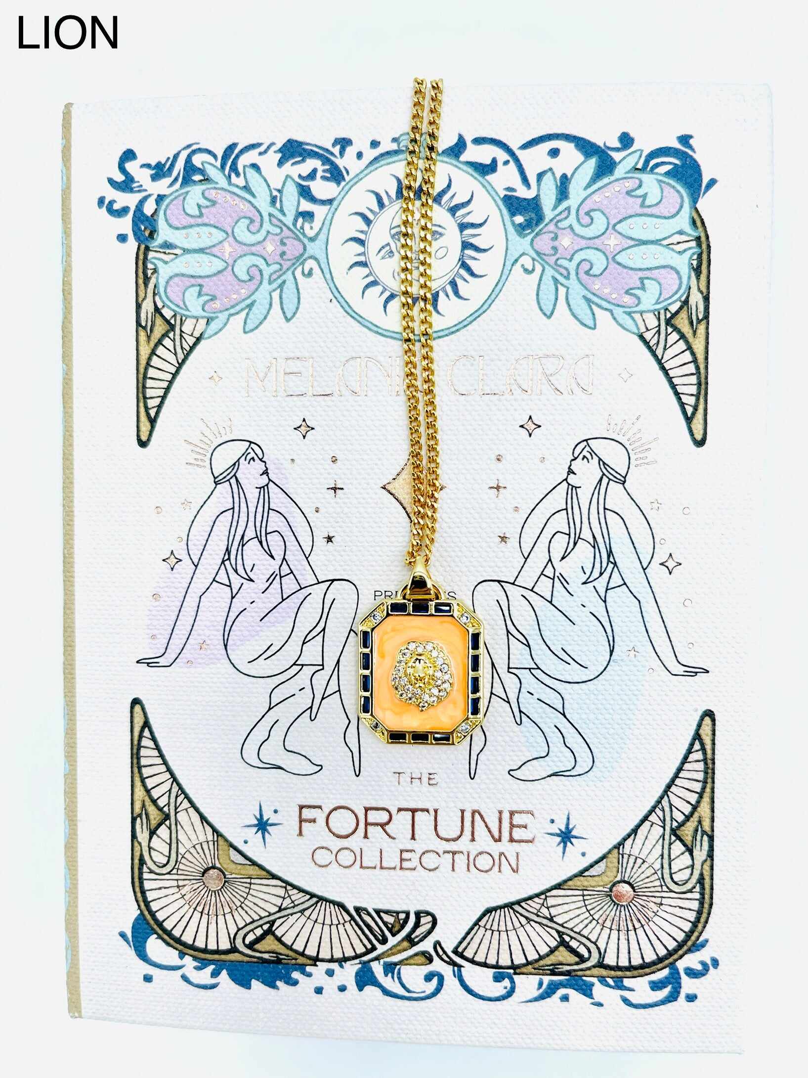 Melania Clara Fantasy Gold Necklace-MULTIPLE STYLES!