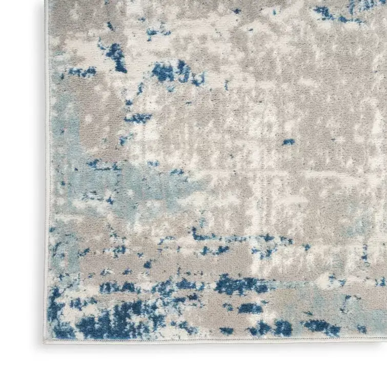 Addie Slate Gray/Light Beige/Ivory Rug