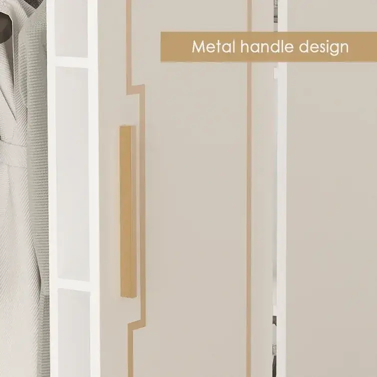 Solid + Manufactured Wood Armoire
