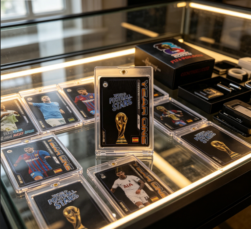 55 Black Foil Football Stars Cards – AIA Black Box Collectible Set!