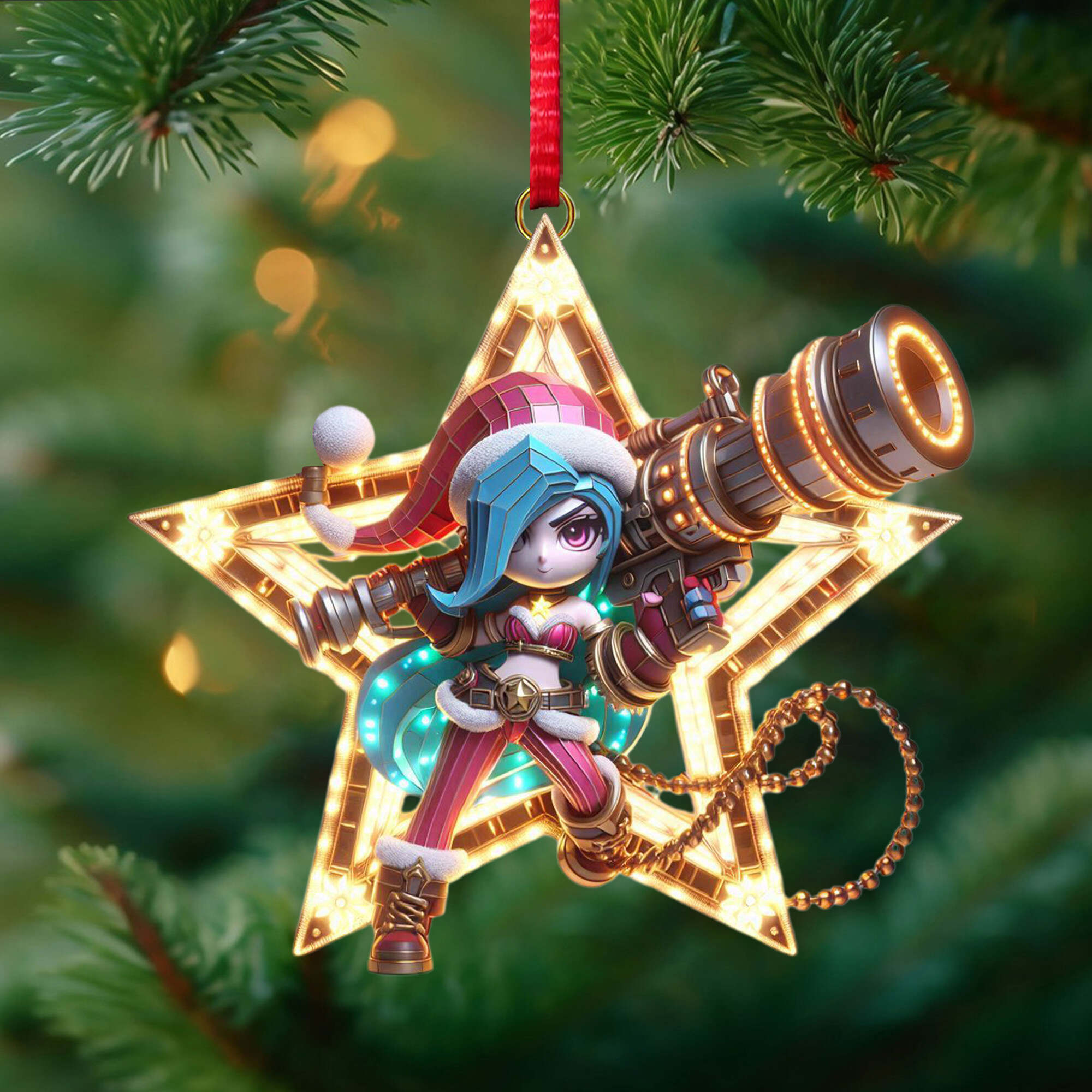 Arcane Christmas Ornaments