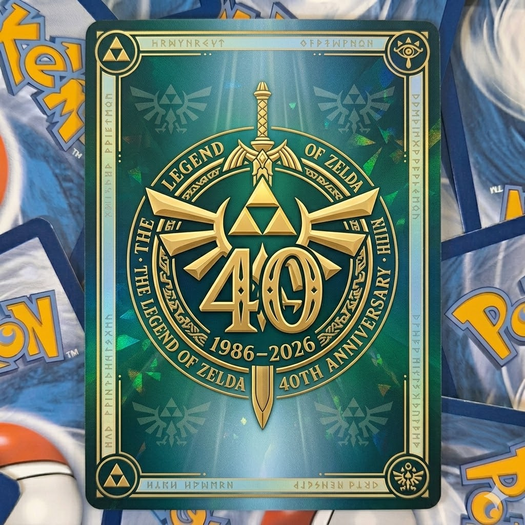 The Legend of Zelda 40th Anniversary TCG Cards