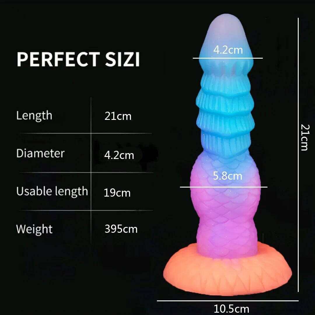Luminous Monster Horse Dildo – Large Anal Plug for Women