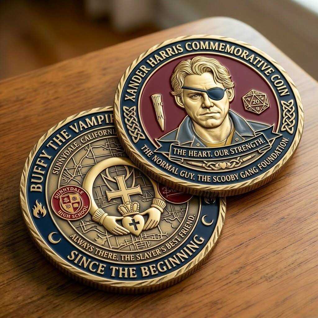 Buffy Xander Harris Commemorative Coin 🧛♂️🪙
