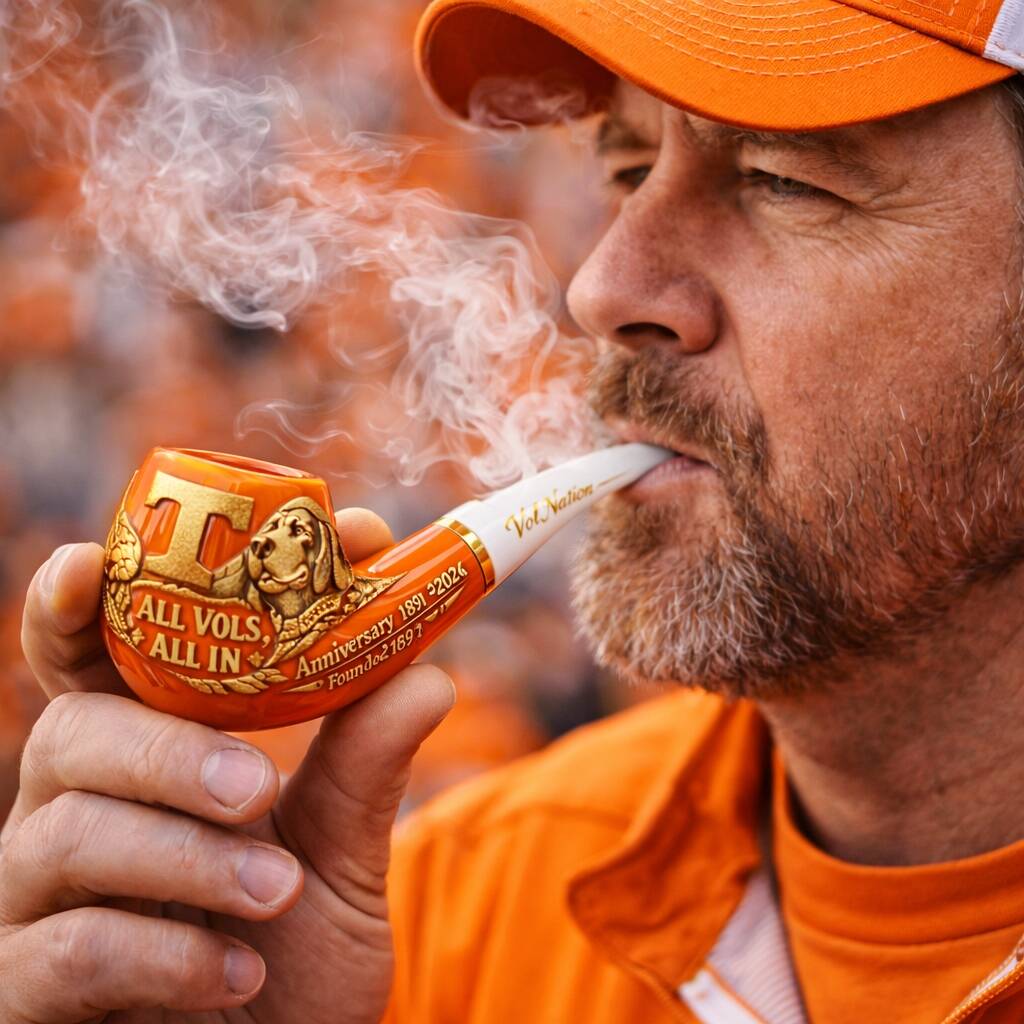 Tennessee Volunteers 135th Anniversary Pipe