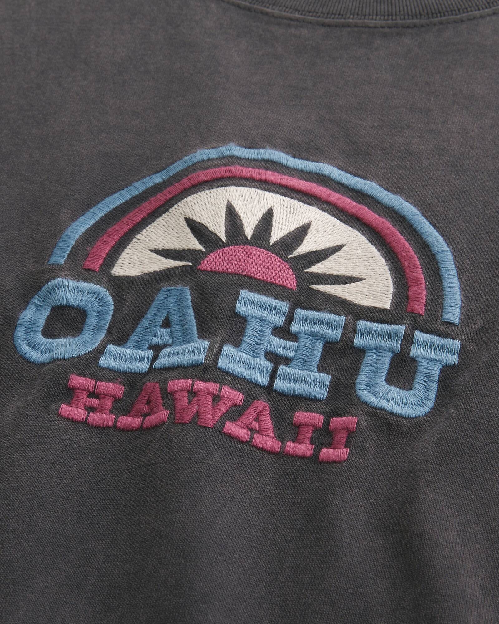 Boxy Heavyweight Newport Beach Graphic Tee