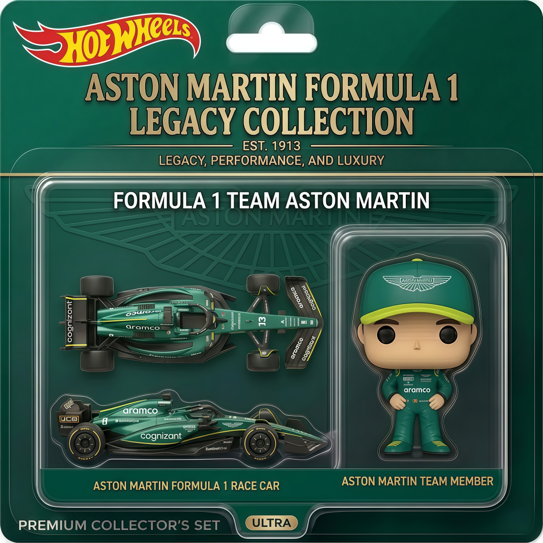 🏁🔥 Hot Wheels x Formula 1 Official Legacy Collector’s Set