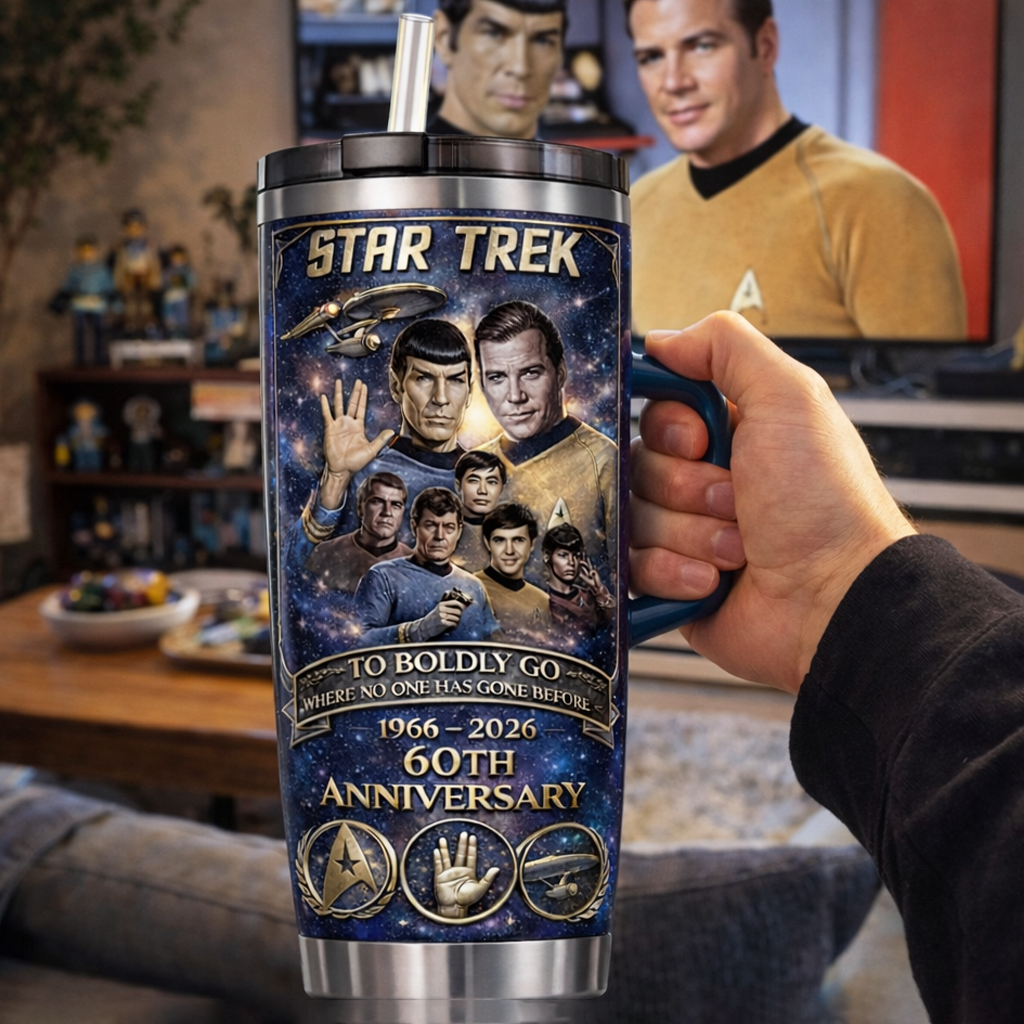 Star Trek 60th Anniversary Collector’s Tumbler