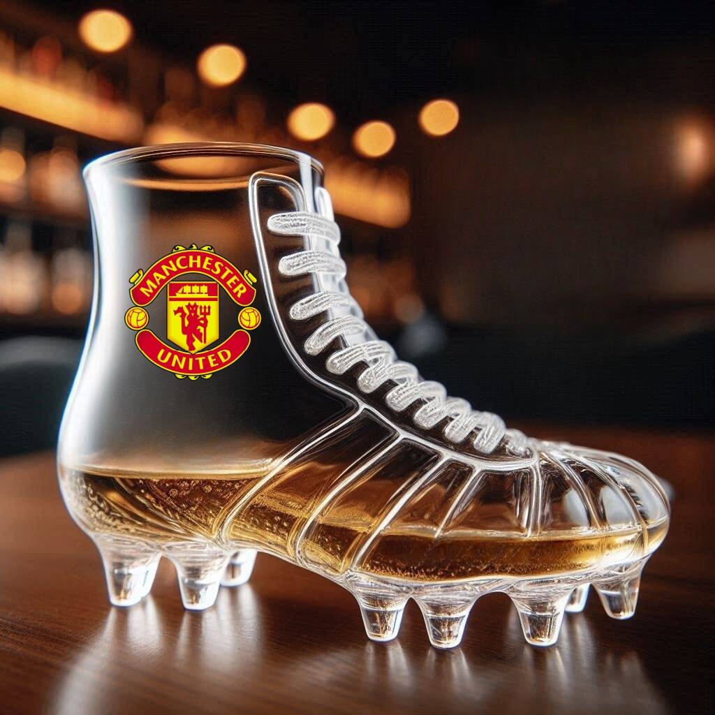 🥃👟Premier League Football Shoes Glass