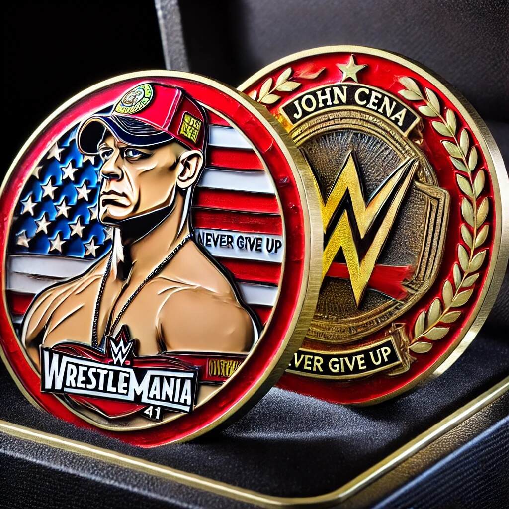 John Cena Undisputed WWE Universal Champion Coin