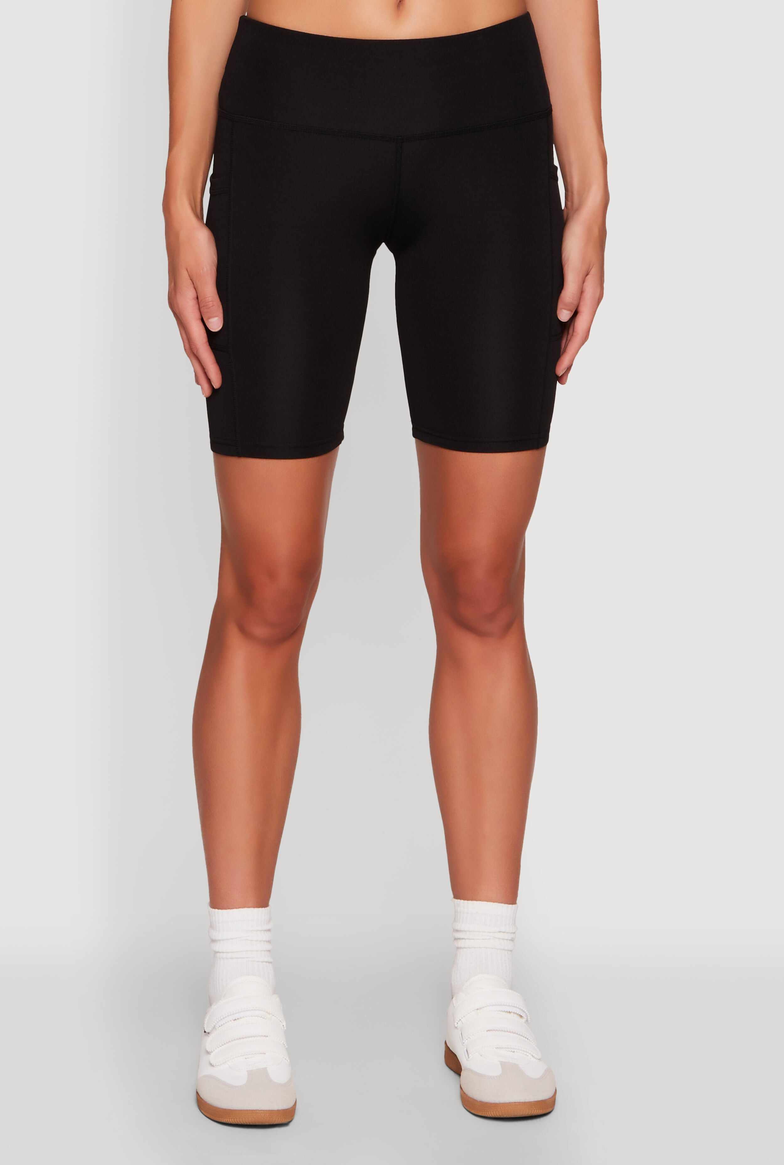 Cellphone Pocket Biker Shorts