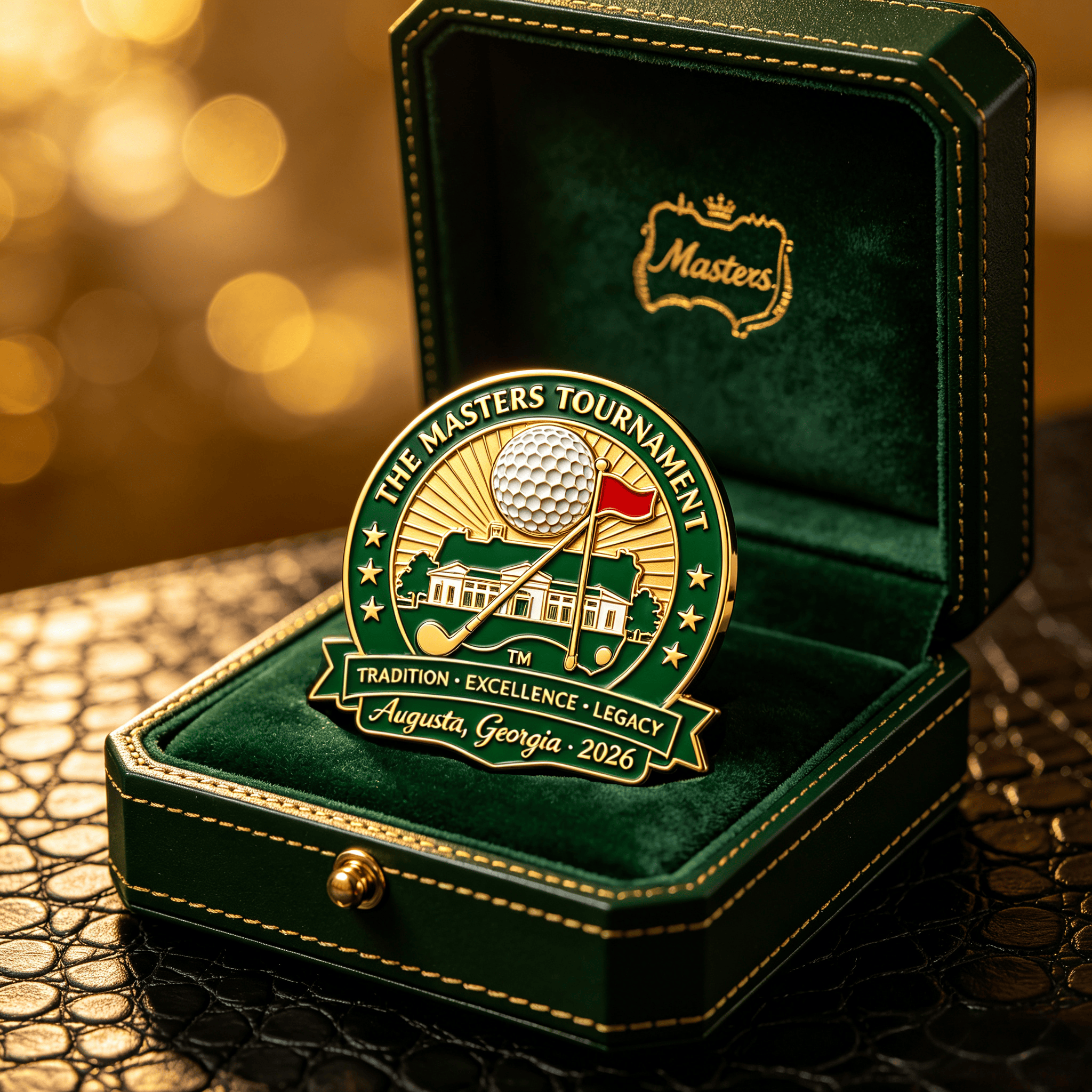 🏆2026 Masters Tournament Augusta Commemorative Badge – Limited Edition!