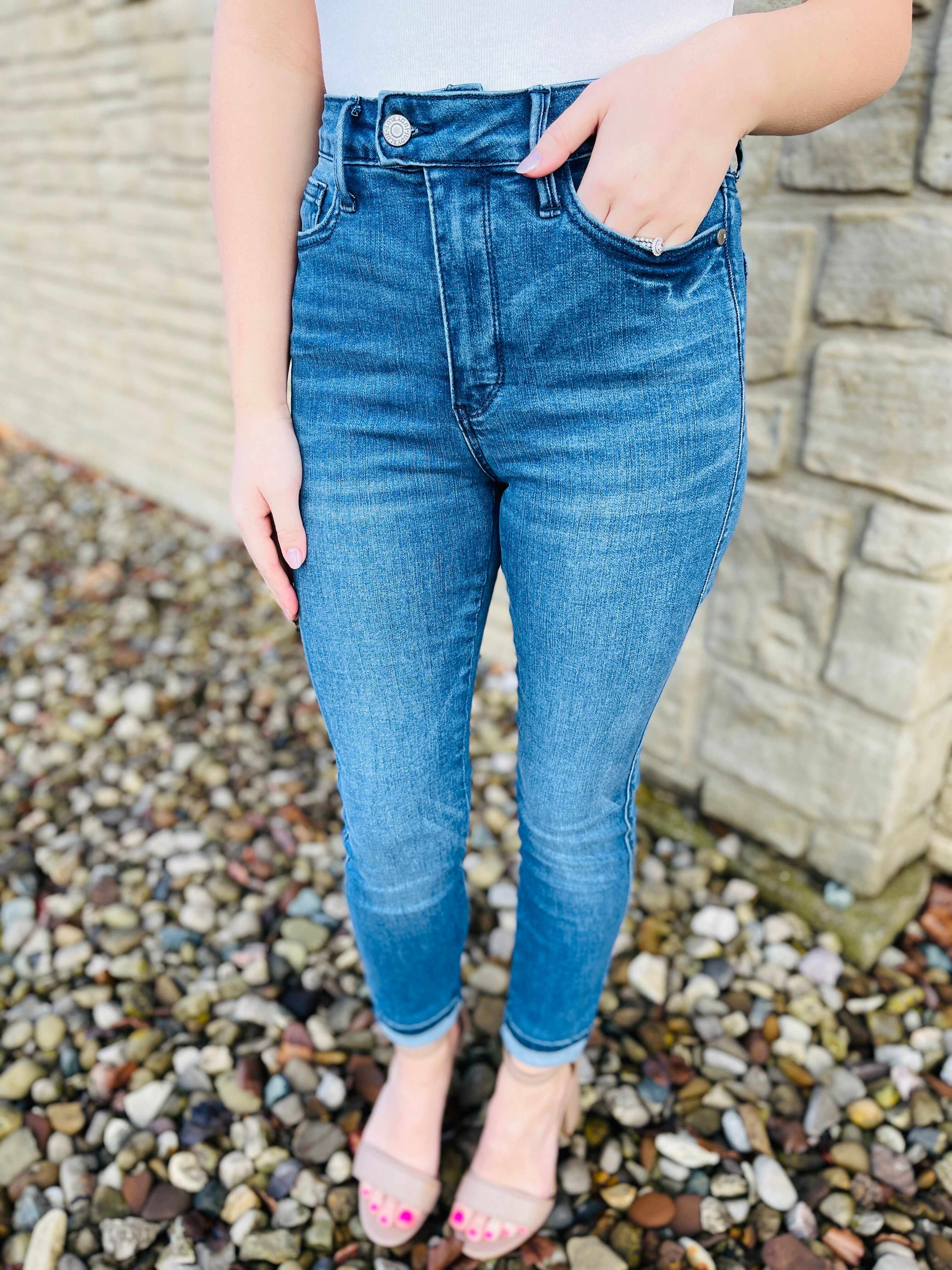 MARKDOWNS! Plus/Reg Keep It Cool Tummy Control + Cooling Skinny Jeans
