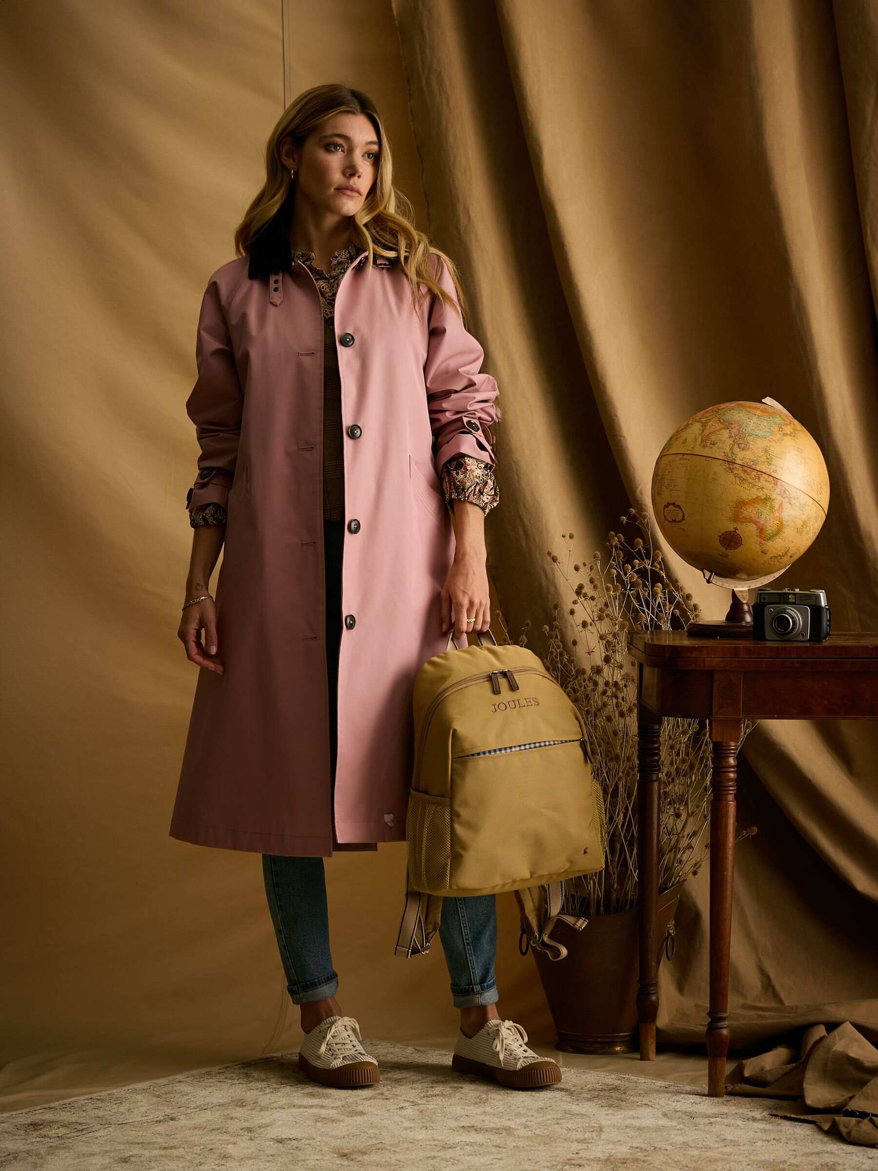 Epwell Tan Brown Small Joules Travel Backpack