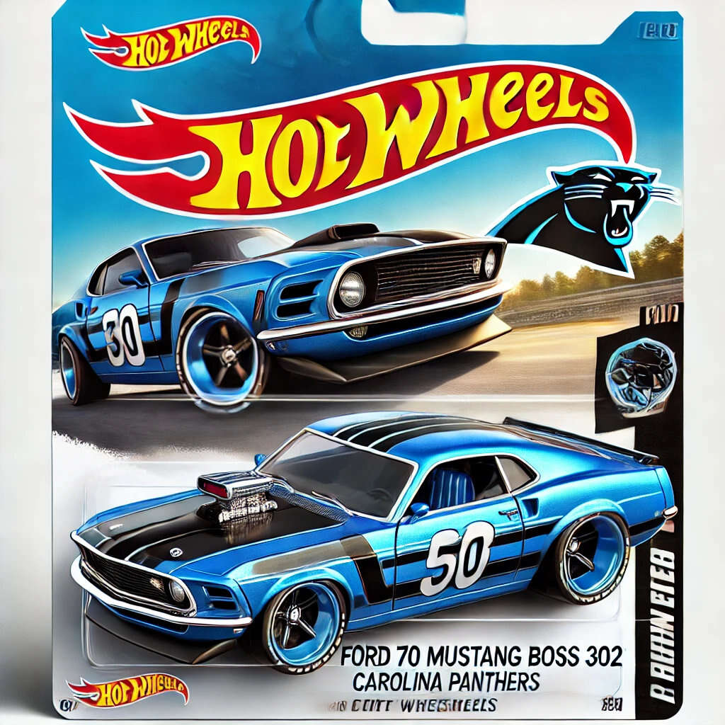 Hot Wheels NFL Team '70 Mustang